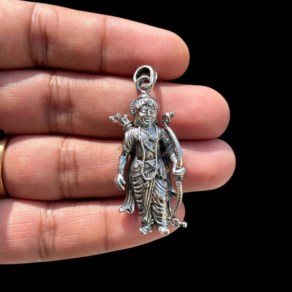 925 Sterling Silver Lord Ram Pendant
Brand New | 7.7 Grams